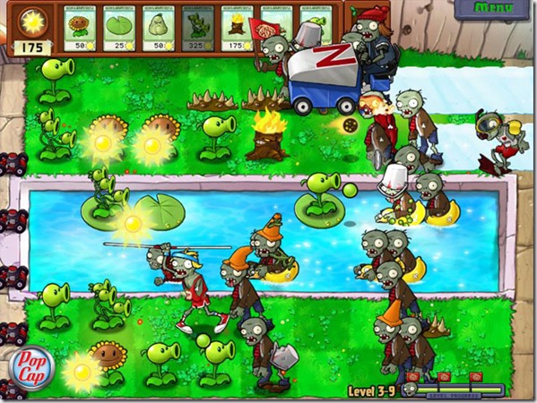 Plants VS Zombies Gameplay