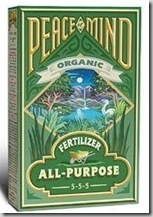 Peace of Mind Organic Fertilizer